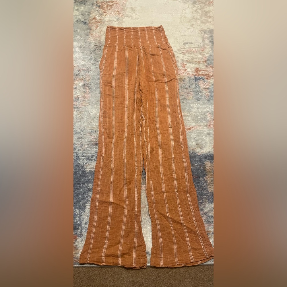 Billabong flare linen pants
